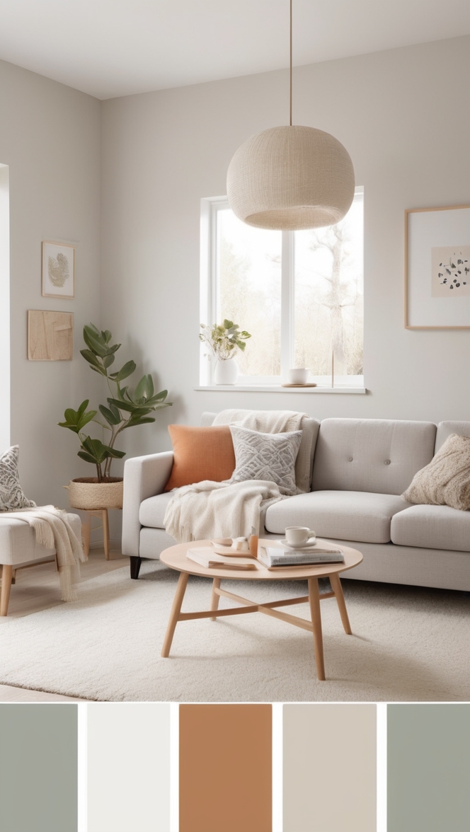 Nordic home decor, Scandinavian interior design, Minimalist living room ideas, Modern Scandinavian furniture, Simple Scandinavian living room