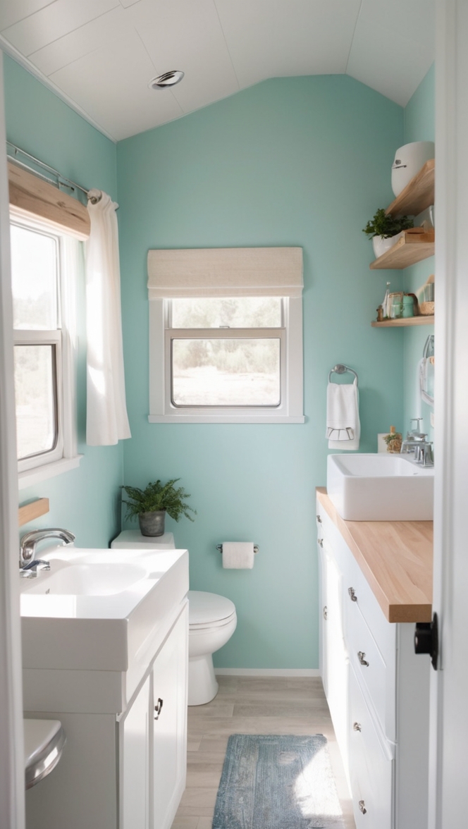 camper bathroom renovation, best small camper bathroom ideas, tips for remodeling a small camper bathroom, small camper bathroom makeover, camper bathroom design ideas