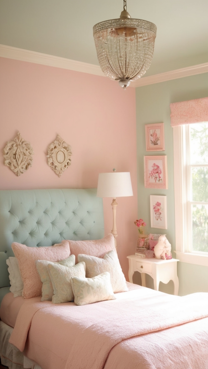 cozy bedroom decor, pink bedroom ideas, feminine bedroom design, stylish bedroom accessories, chic bedroom inspiration