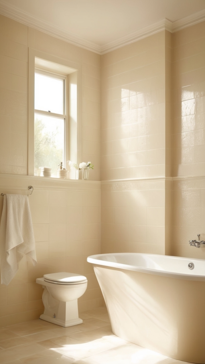 bathroom tile designs, modern bathroom tiles, cream ceramic tiles, luxury bathroom tiles, tile installation cost 