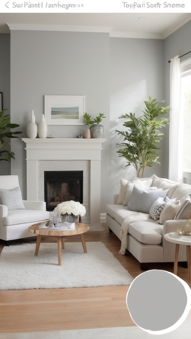 modern grey living room, white and grey decor, Scandinavian living room design, minimalist interior design, chic grey furniture