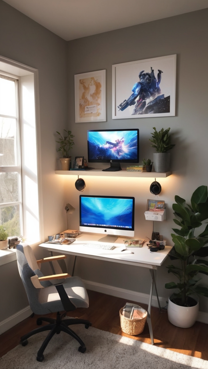 gaming chair, gaming desk, gaming monitor, gaming keyboard, gaming headset 