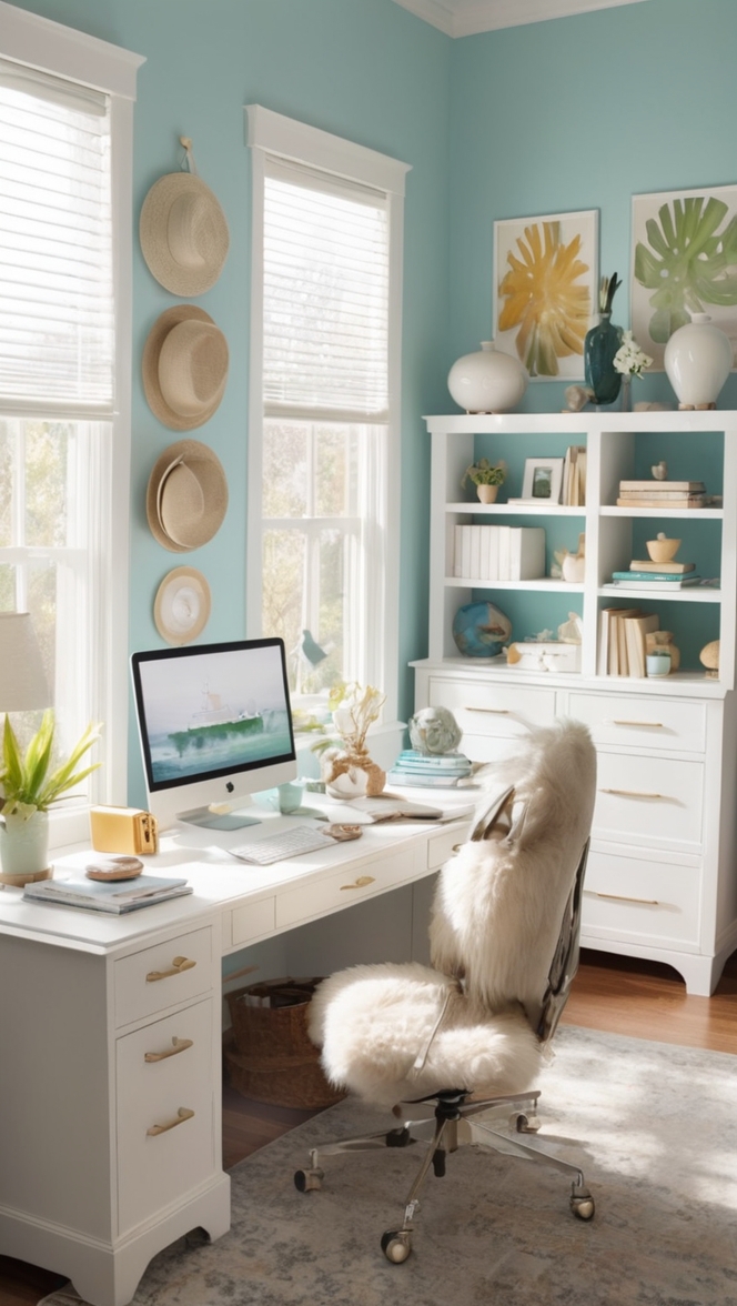 home office decor, office interior design, stylish home office, workspace inspiration, modern home office