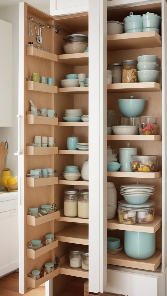 kitchen organization ideas, storage solutions, pantry organization, cabinet organization, kitchen storage ideas 