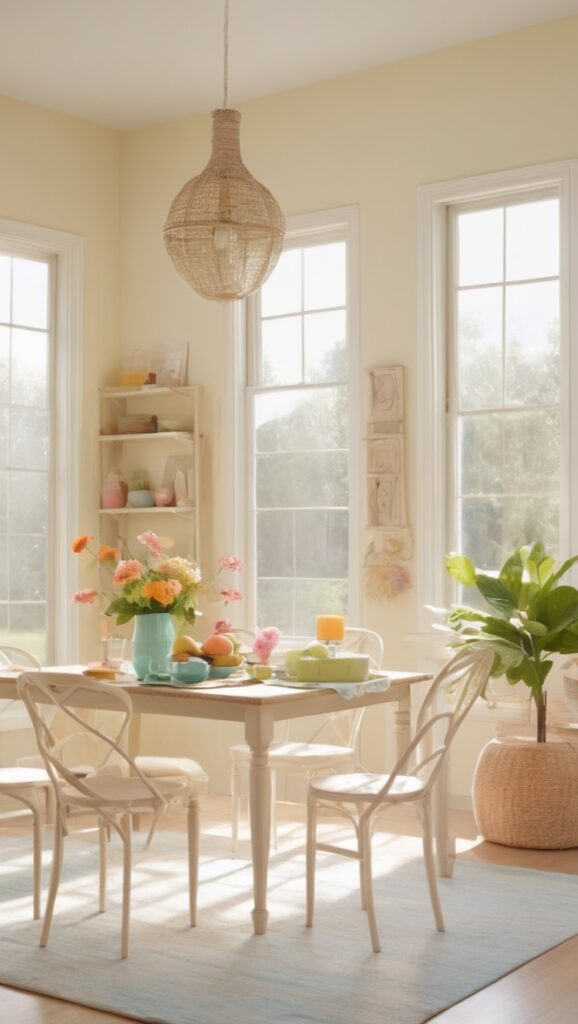 summer color palette, light color tones, pastel color scheme, soft color palette, muted color palette