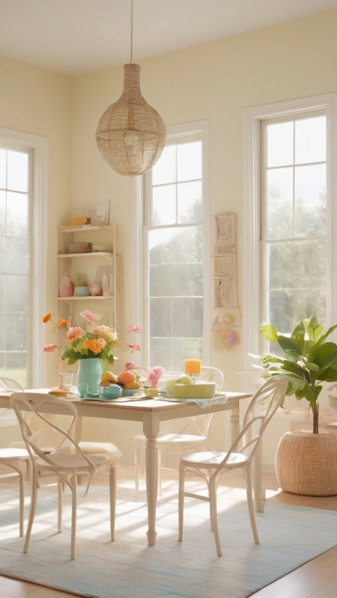 summer color palette, light color tones, pastel color scheme, soft color palette, muted color palette 