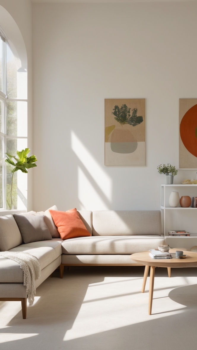 minimalist furniture, minimalist sofa, modern furniture, contemporary living room, Scandinavian design 