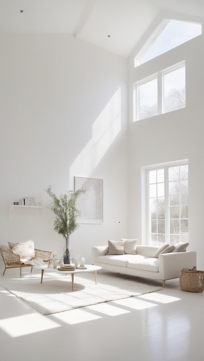 minimalist living room decor, white minimalist room, minimalist home design, modern minimalist living, minimalist interior design 