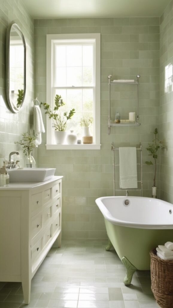 sage green porcelain tiles, sage green ceramic tiles, sage green subway tiles, sage green glass tiles, sage green mosaic tiles