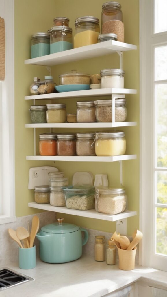 kitchen organization solutions, kitchen storage hacks, organize small kitchen, kitchen cabinet organization, pantry organization ideas
