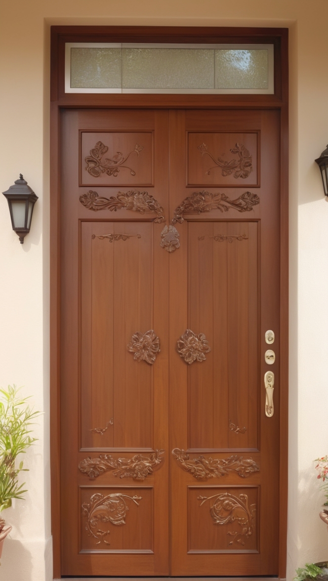 teak wood main door design, wooden door design, entrance door design, Indian door design, custom main door design