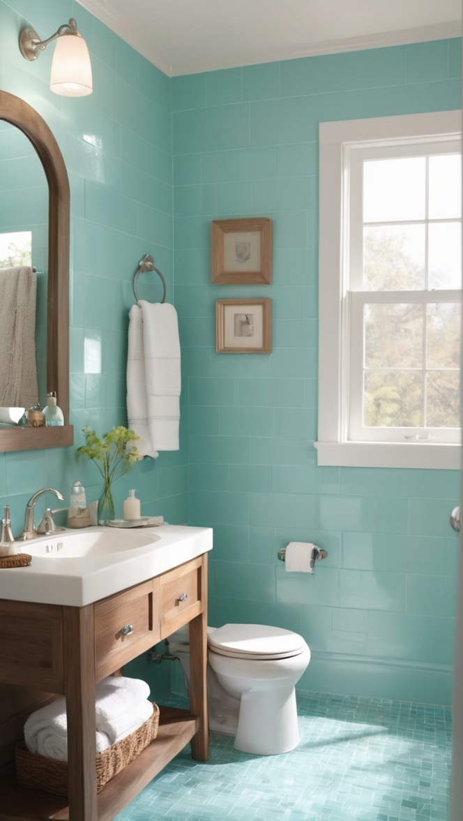 turquoise glass mosaic tile, turquoise subway tile, turquoise ceramic tile, turquoise patterned tile, turquoise porcelain tile