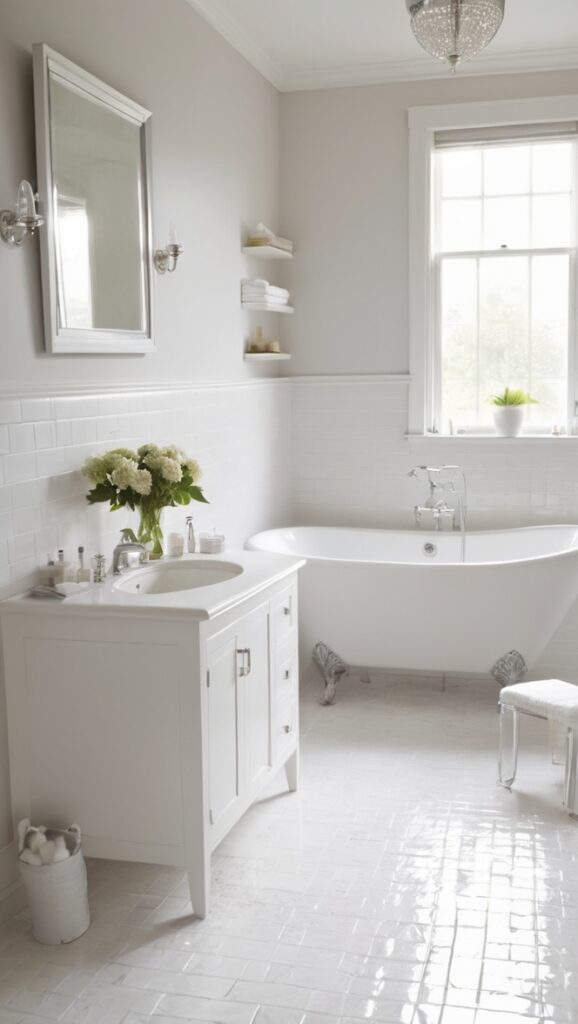 white marble tiles, porcelain bathroom tiles, ceramic bathroom tiles, glass bathroom tiles, mosaic bathroom tiles