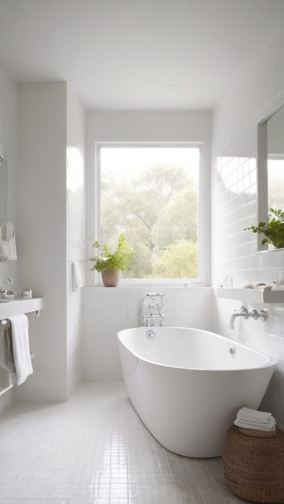 white bathroom tiles, best white tiles, luxury bathroom tiles, modern white tiles, designer bathroom tiles