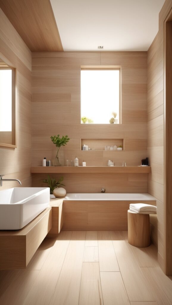 wood look tile, bathroom tile ideas, porcelain wood tile, tile flooring, wood effect tiles