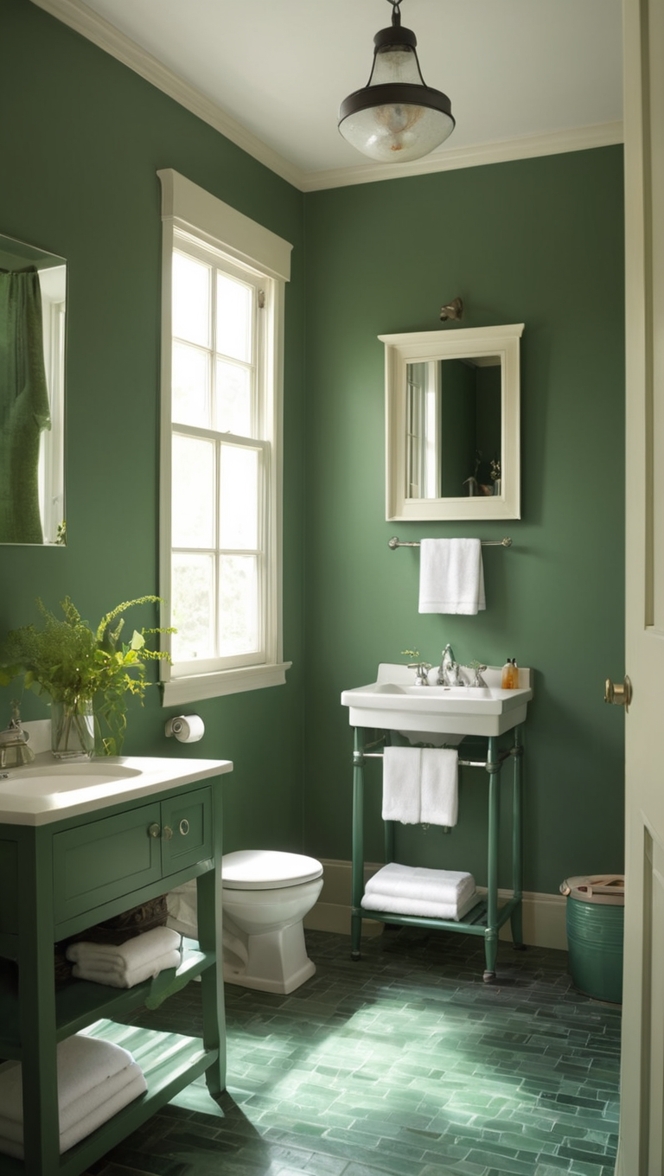 dark green tile, bathroom remodel, luxury bathroom, modern bathroom design, green bathroom accessories 