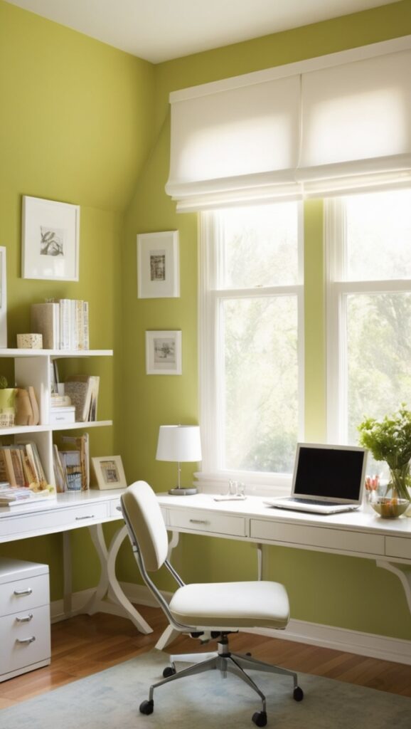 home office organization, small home office design, minimalist home office, compact workspace ideas, portable office solutions