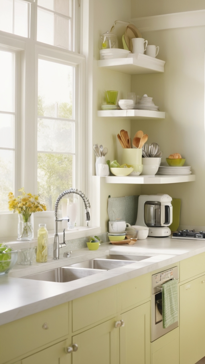 kitchen organization, appliance storage, kitchen cabinet organization, pantry organization, counter space organization 