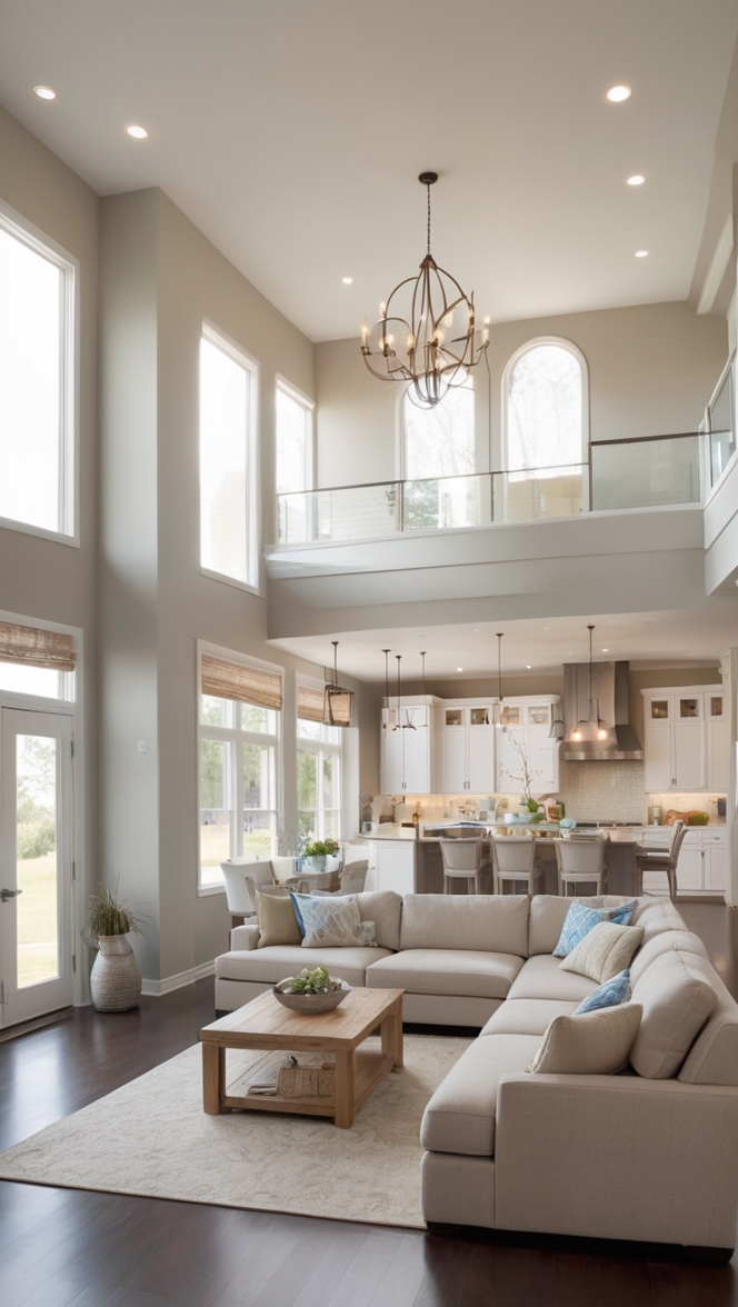 open concept kitchen design, open concept living room, kitchen living room layout, open kitchen ideas, living room design 