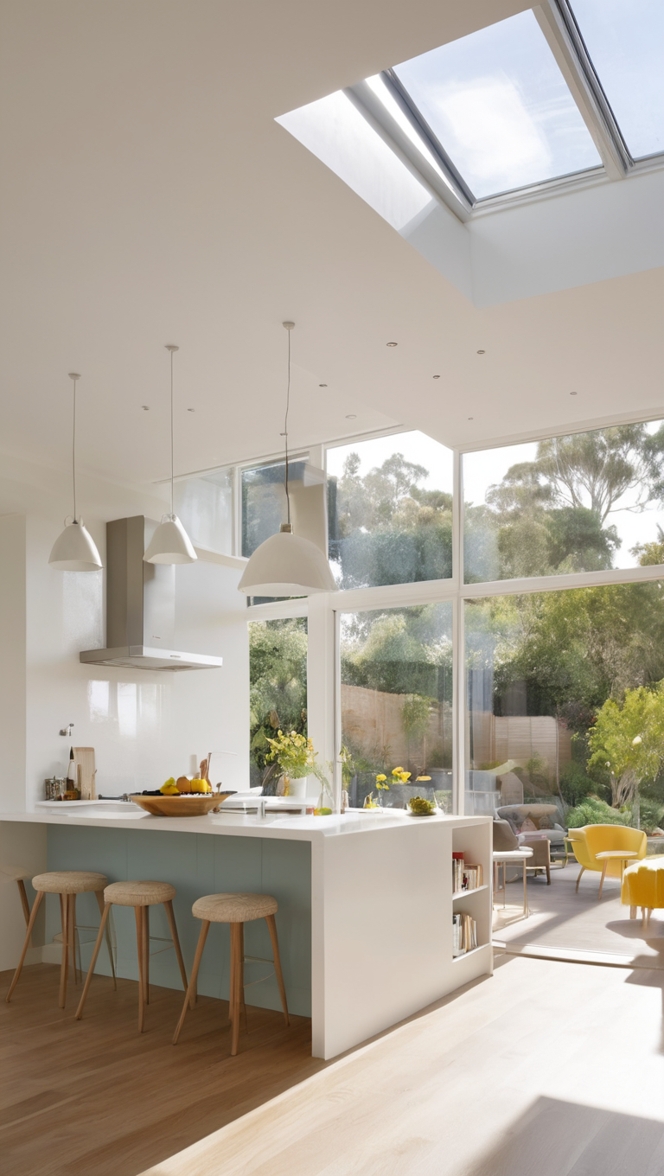 kitchen flooring options, kitchen island ideas, living room layout, kitchen lighting, dining room design 