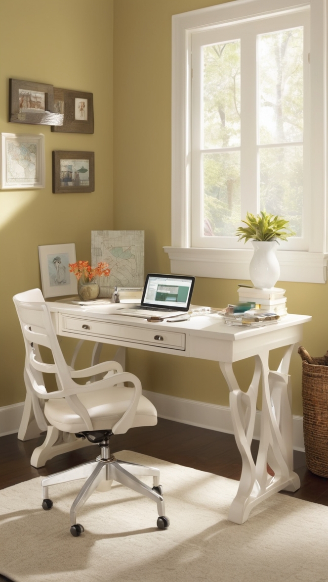 small office desk, home office chairs, compact office furniture, space saving desks, minimalist office furniture