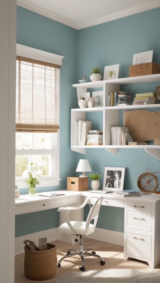 small home office, guest room, home office design, small office space, guest room ideas