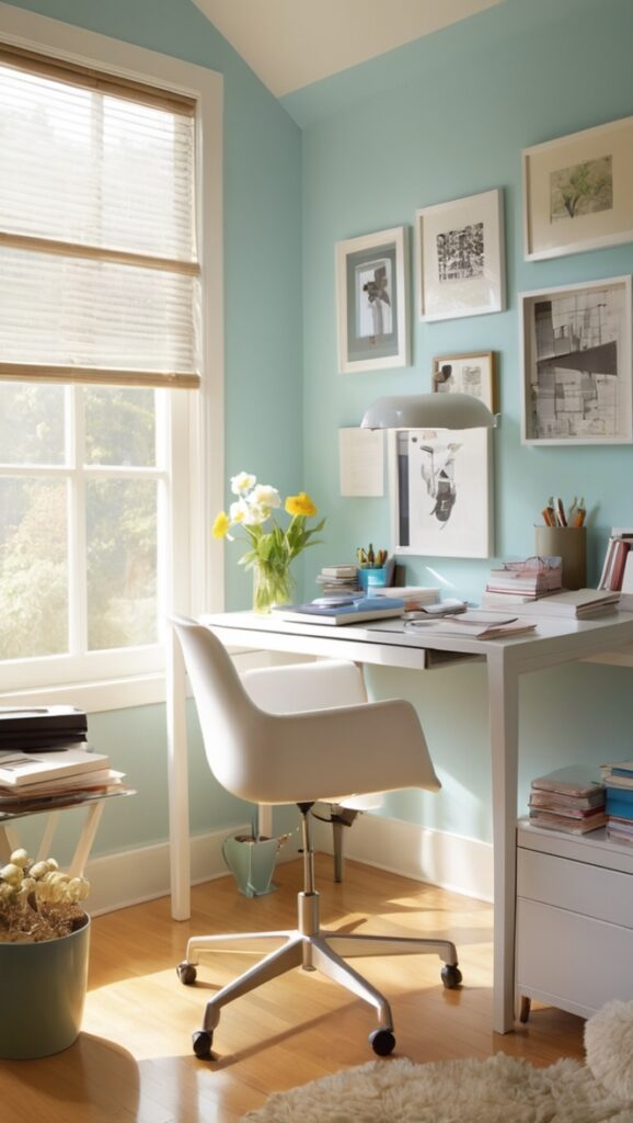 small business office ideas, home office design, workspace organization, modern office decor, home office storage