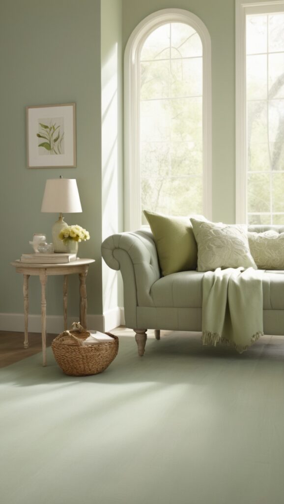 Sage green paint, Olive green paint, Moss green paint, Emerald green paint, Sage green wall décor