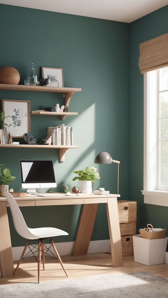 modern home office design, elegant home office decor, minimalist office interior, luxury office furniture, contemporary workspace aesthetics