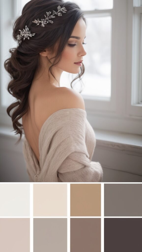 dark hair color, brunette hair color, winter hair trends, seasonal hair colors, rich hair hues