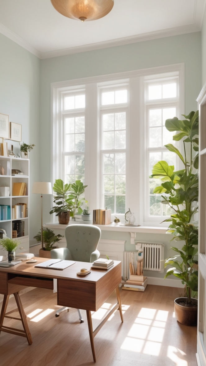 light academia aesthetic, home office decor, vintage desk, classical library, aesthetic workspace 