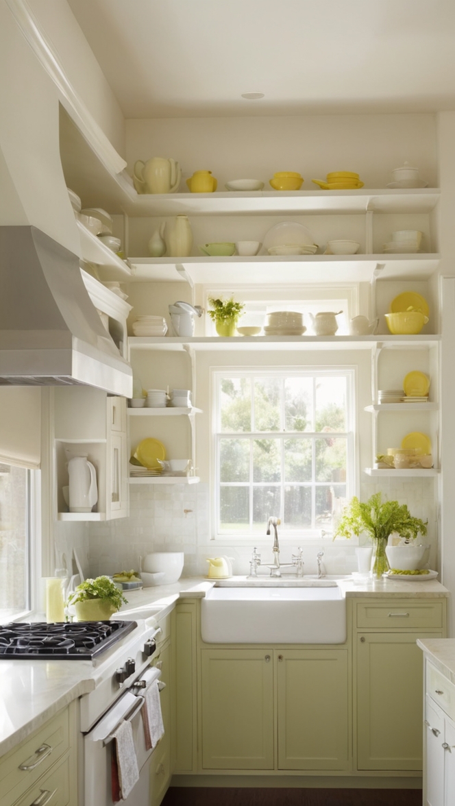 kitchen remodeling ideas, modern kitchen shelves, stylish kitchen design, contemporary kitchen storage, creative kitchen shelving 