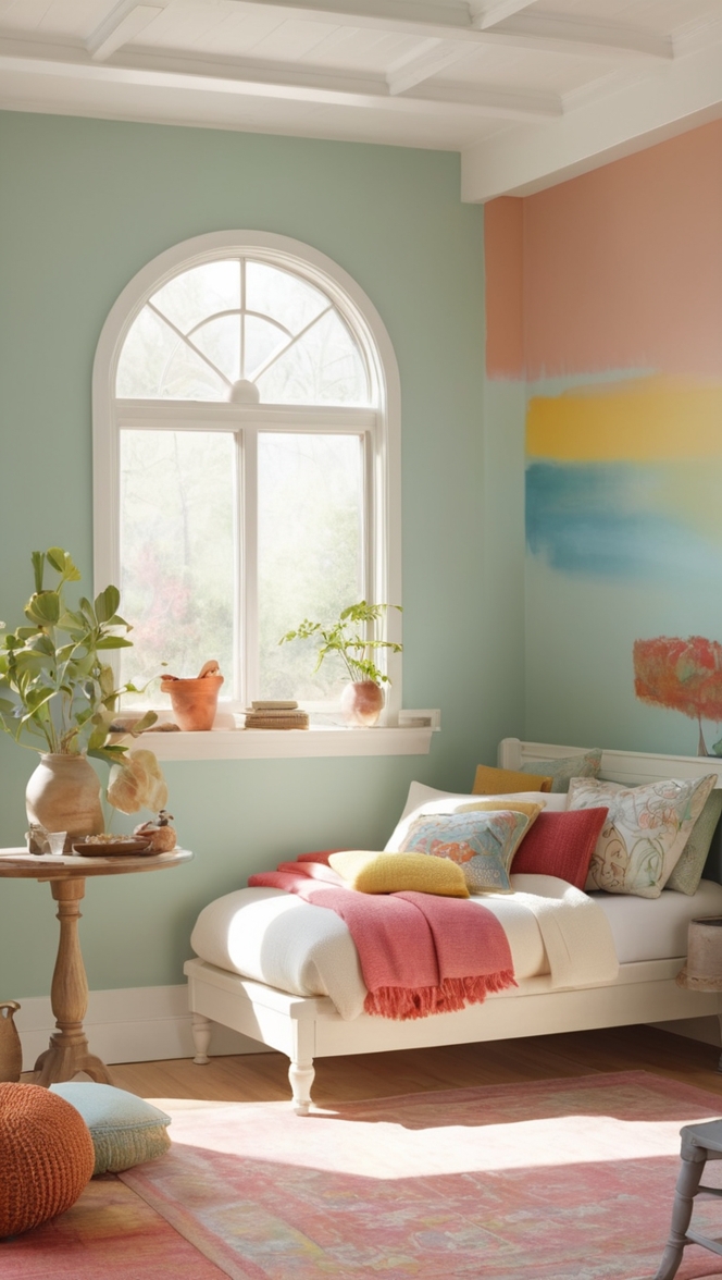 color selection, painting techniques, color harmonies, color consultation, interior design