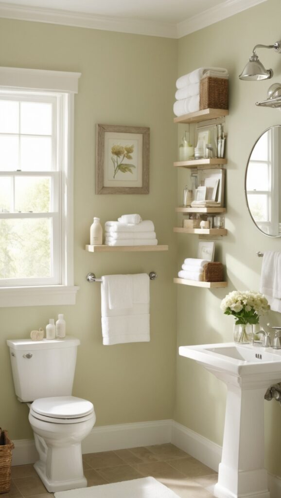 bathroom organization ideas, bathroom storage solutions, small bathroom cabinet ideas, creative bathroom storage, space-saving bathroom shelves