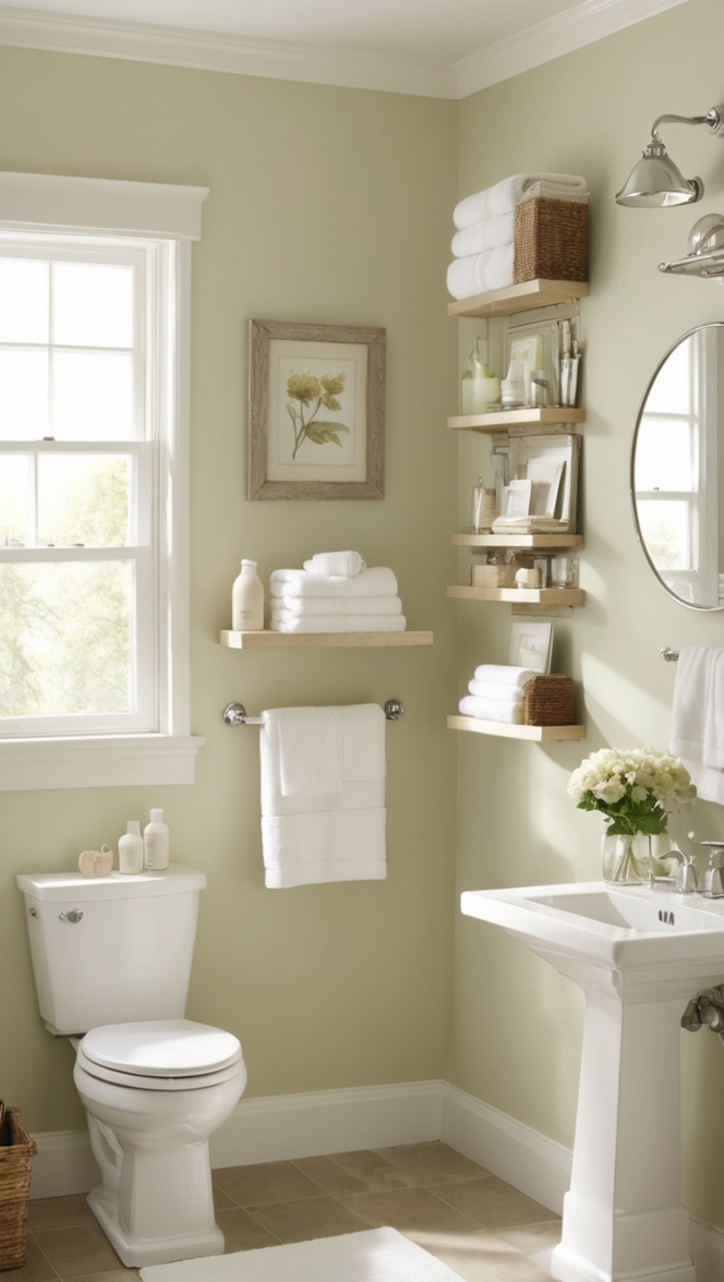 bathroom organization ideas, bathroom storage solutions, small bathroom cabinet ideas, creative bathroom storage, space-saving bathroom shelves 