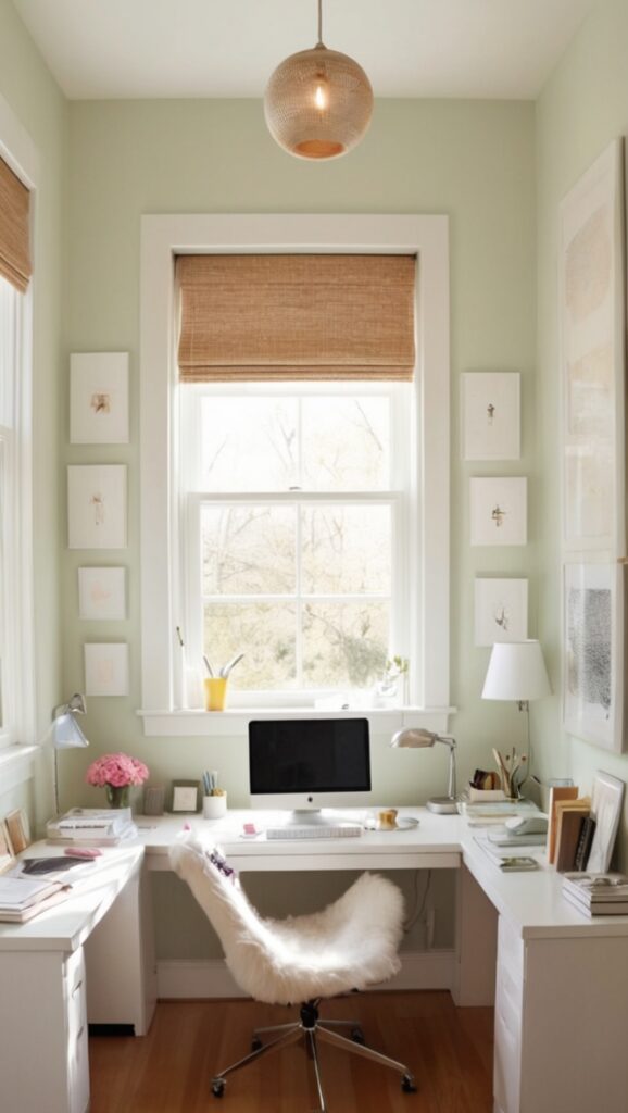 small office layout, office organization ideas, home office decor, workspace design, creative home office