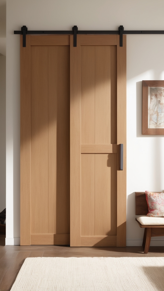 wooden sliding door, sliding door design, interior sliding doors, barn door hardware, custom sliding doors 