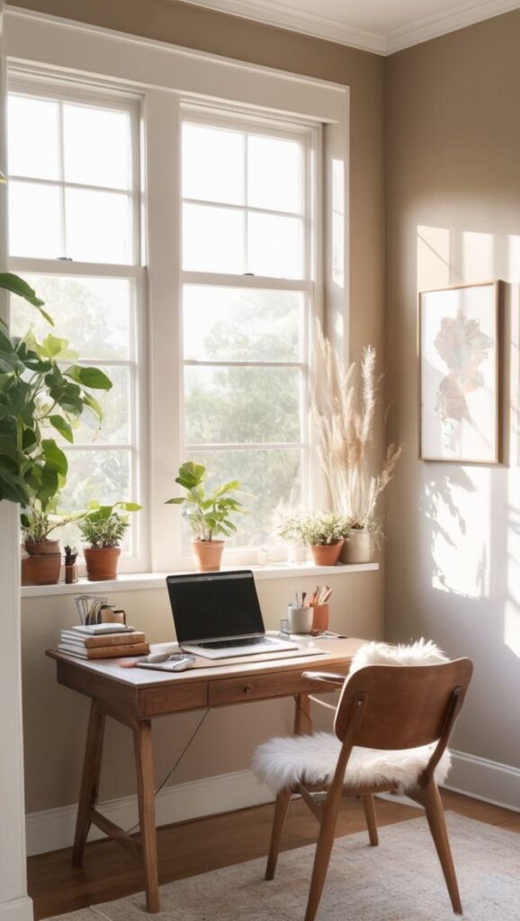 home office decor, vintage desk accessories, rustic office furniture, antique office supplies, retro office decor