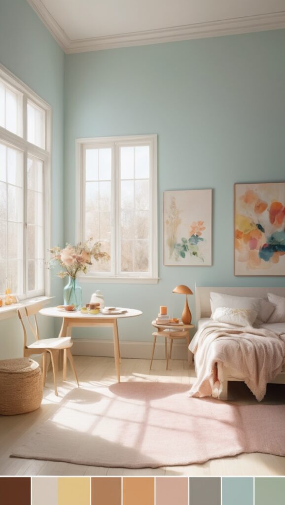 vibrant color scheme, modern color palette, dramatic color palette, artistic color combination, bold color palette