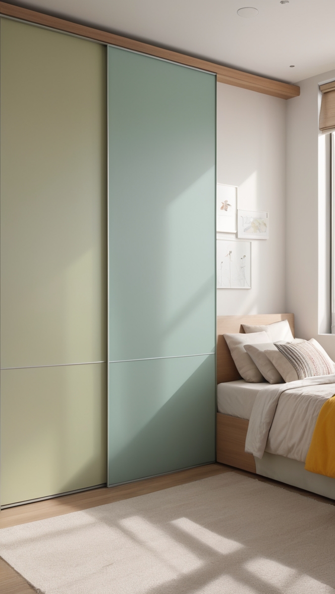sliding door wardrobe, laminate design, custom-built wardrobe, modern wardrobe, wardrobe storage
