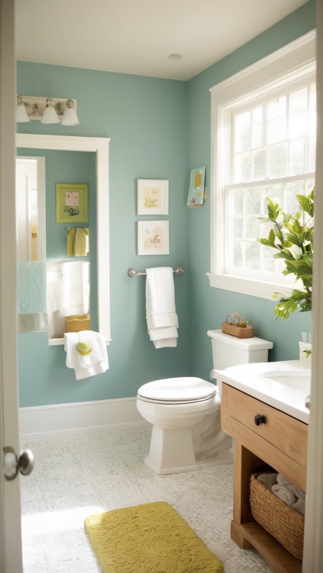 decorative bathroom tiles, stylish guest bathroom decor, modern bathroom accessories, elegant guest bathroom ideas, luxury bath towels 