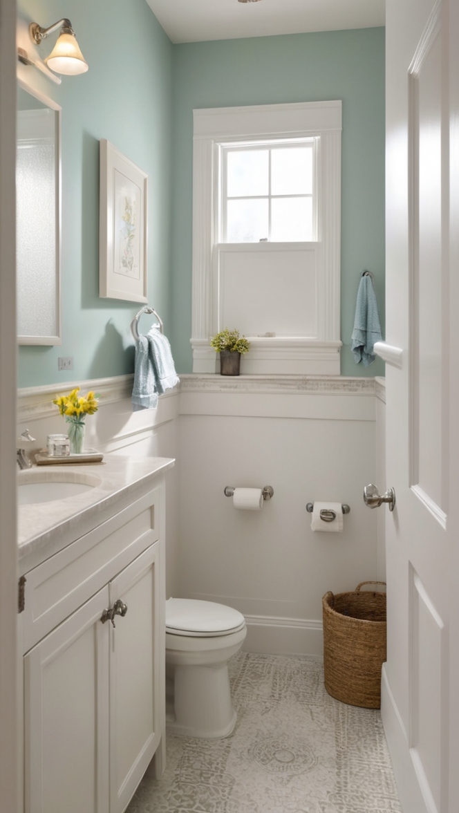 half bathroom renovation ideas, elegant guest bathroom decor, small half bath design, luxury powder room ideas, modern guest toilet design