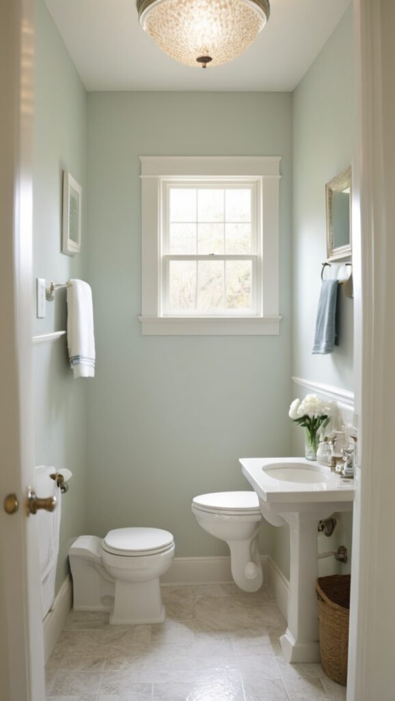 half bathroom renovation ideas, elegant guest bathroom decor, small half bath design, luxury powder room ideas, modern guest toilet design