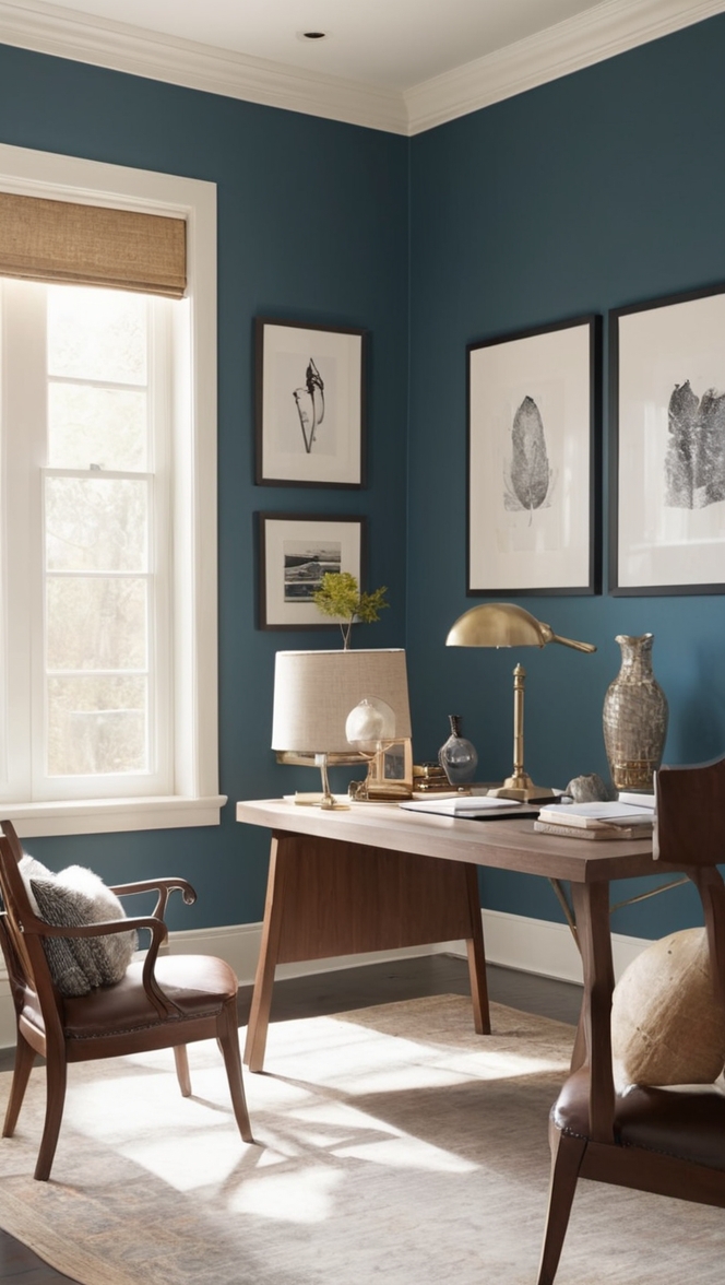 home office furniture, office decor ideas, masculine decor, home office design, modern office space 