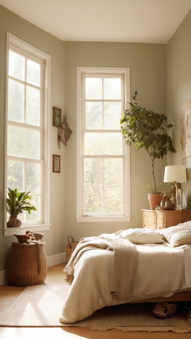 earthy bedroom decor, natural bedroom design, organic bedroom furniture, eco-friendly bedroom accessories, sustainable bedroom materials 