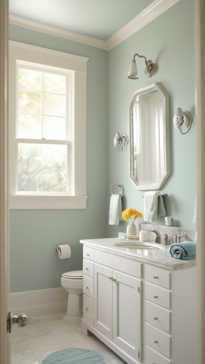 guest bathroom design, small guest bathroom decor, modern guest bathroom, guest bathroom renovation, guest bathroom makeover