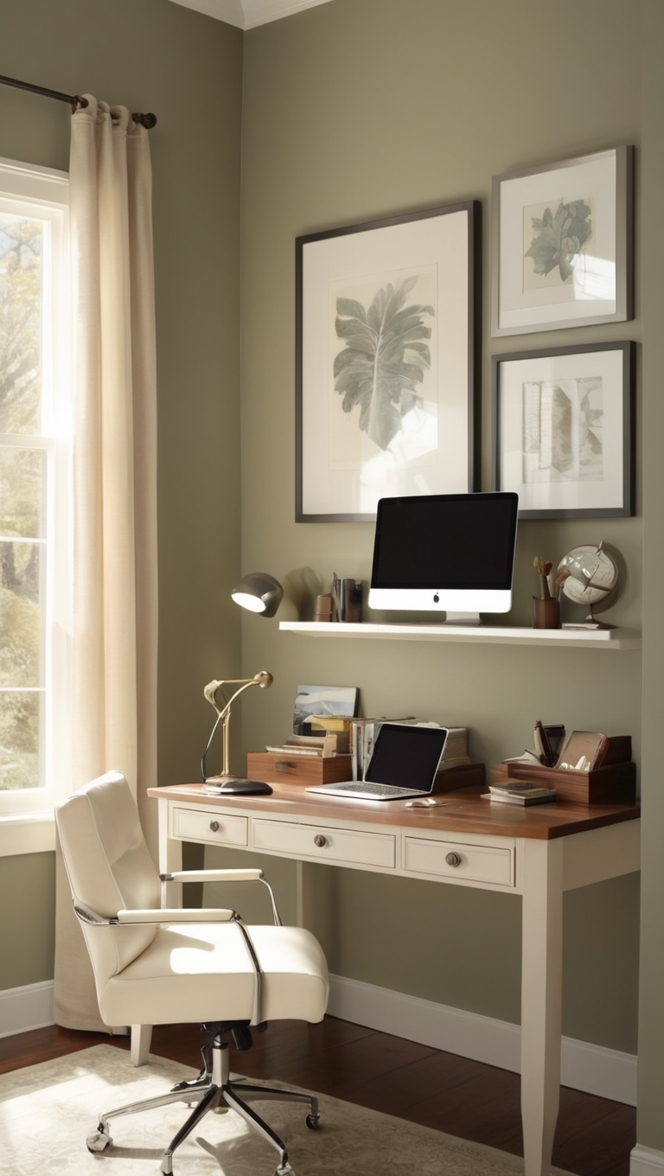 small home office decor, masculine office furniture, home office design ideas, modern home office setup, minimalist home office design