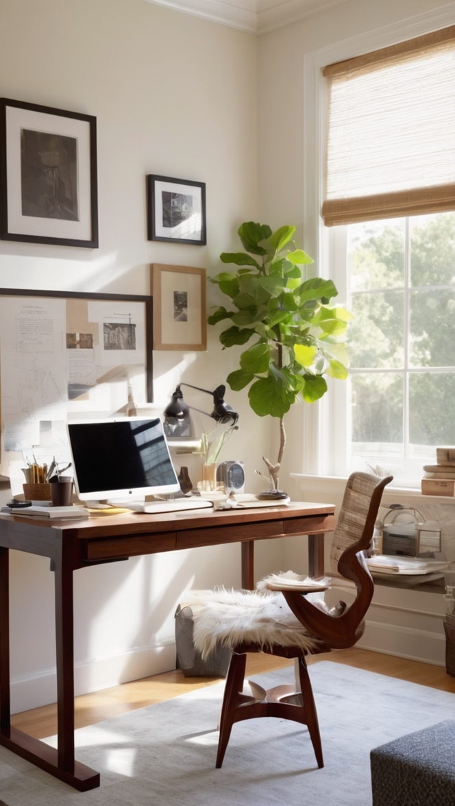 small home office decor, masculine office furniture, home office design ideas, modern home office setup, minimalist home office design 