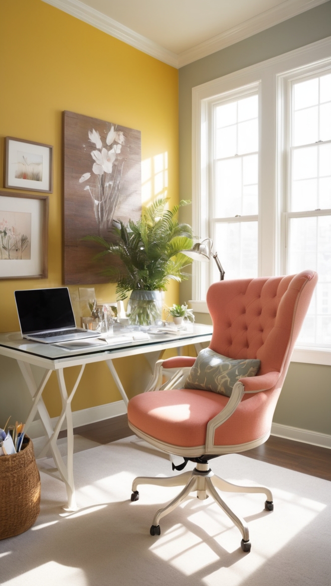 office decor ideas, corporate office decor, modern office decor, executive office decor, professional office decorating 