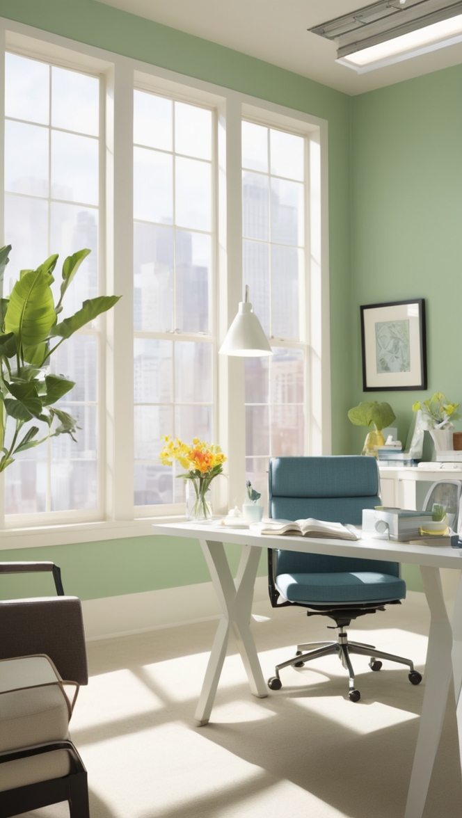 Office Design, Modern Office Decor, Corporate Office Decoration, Professional Office Interior, Industrial Office Decor